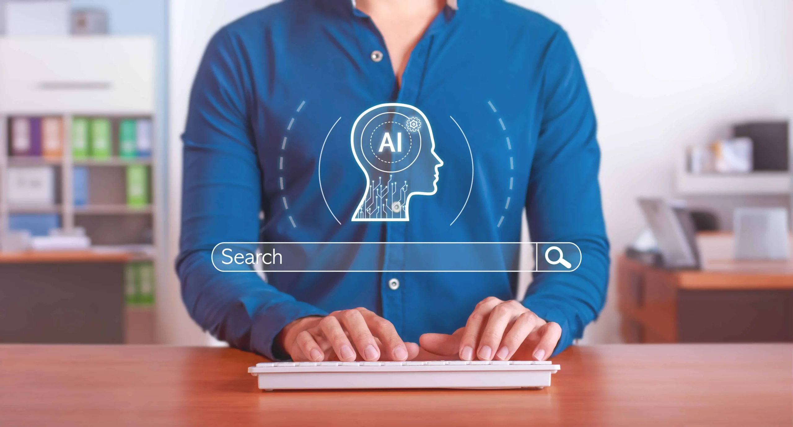 Gráfico que muestra estrategias sobre cómo optimizar SEO para búsquedas con IA, incluyendo el uso de contenido estructurado y herramientas de análisis.